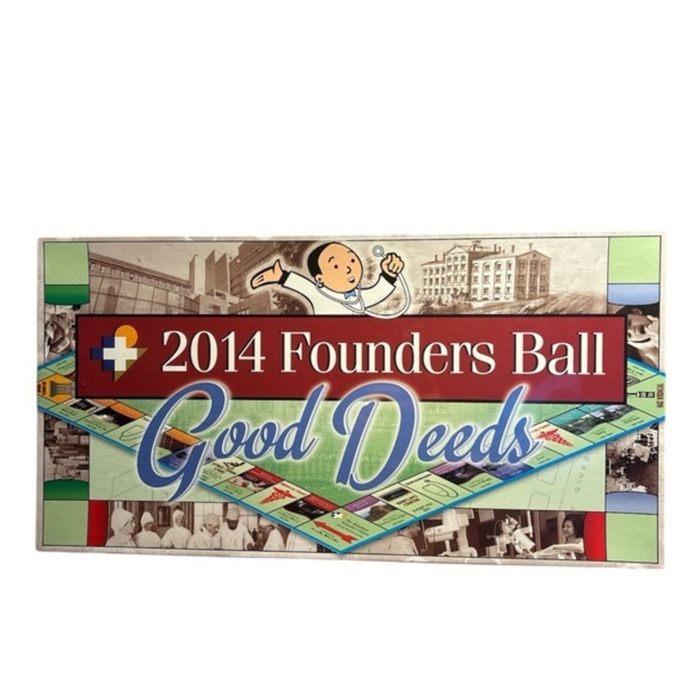 *RARE* 2014 Founders Ball Monopoly - Brooklyn Hospital Edition
